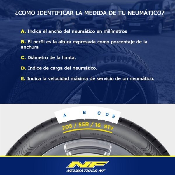 185/65R14 Goodyear Assurance Maxlife 86H - 25% OFF - Imagen 3