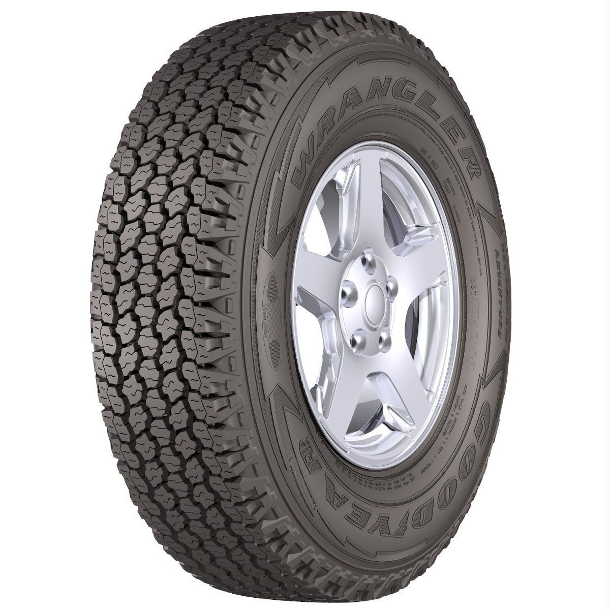 285/70R17 Goodyear Wrangler All-Terrain Adventure 121/118 R